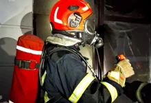 У селі Спасів Шептицького району загорівся гараж: вогнеборці врятували три будівлі та авто