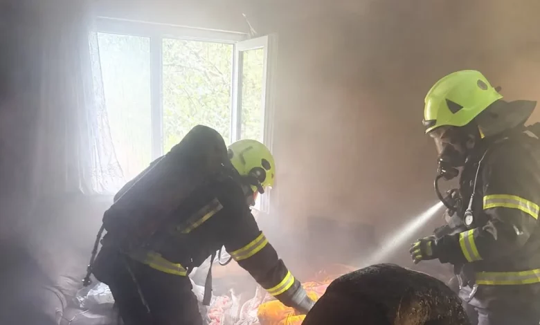 У селі Старий Кропивник ліквідували пожежу в житловому будинку