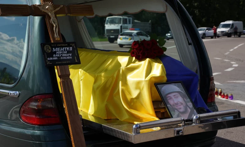 Дрогобицька громада попрощається із полеглим захисником Юрієм Забитком