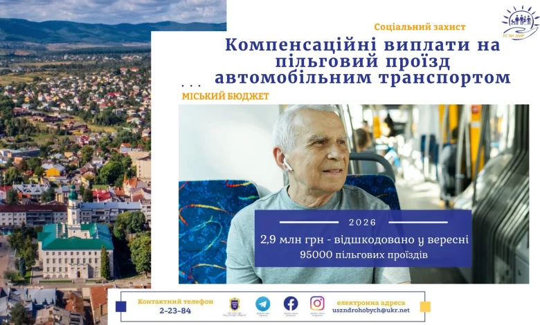 У Дрогобичі перевізникам відшкодували 2,9 млн грн за пільговий проїзд у вересні