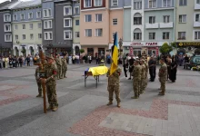 У Дрогобицькій громаді попрощалися з захисником Юрієм Забитком
