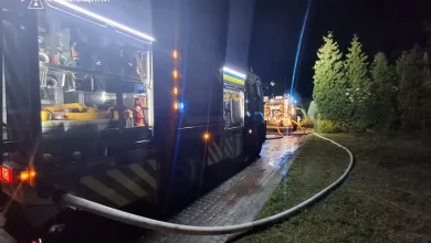 У Трускавці вночі загорівся дах триповерхової будівлі