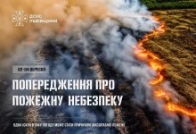 На Львівщині оголосили надзвичайну пожежну небезпеку
