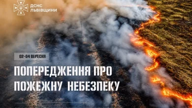 На Львівщині оголосили надзвичайну пожежну небезпеку
