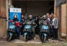 Благодійний фонд передав скутери соцпрацівникам Трускавецької громади