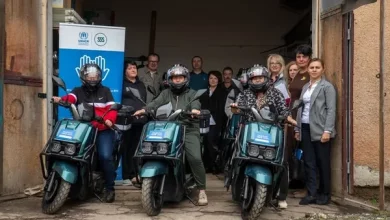 Благодійний фонд передав скутери соцпрацівникам Трускавецької громади