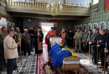 В Олексичах попрощалися з військовим Василем Меречком