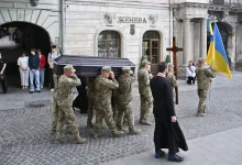 23 вересня Львів проведе в останню дорогу воїнів Михайла Левуса, Юрія Абаровського, Дмитра Вашака та Григорія Мартинця