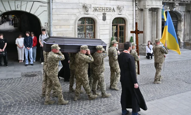 23 вересня Львів проведе в останню дорогу воїнів Михайла Левуса, Юрія Абаровського, Дмитра Вашака та Григорія Мартинця