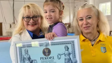 7-річна львів’янка Регіна Абрамова встановила шостий рекорд України у спортивній гімнастиці