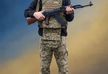 Добротвірська громада прощається із загиблим захисником Михайлом Гаврильчиним