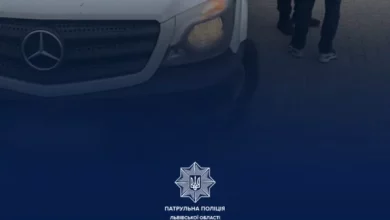 На об’їзній Львова виявили порушника на Mercedes-Benz Sprinter