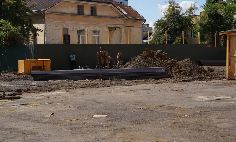 У Дрогобицькому ліцеї №1 зводять підземний освітній простір-укриття