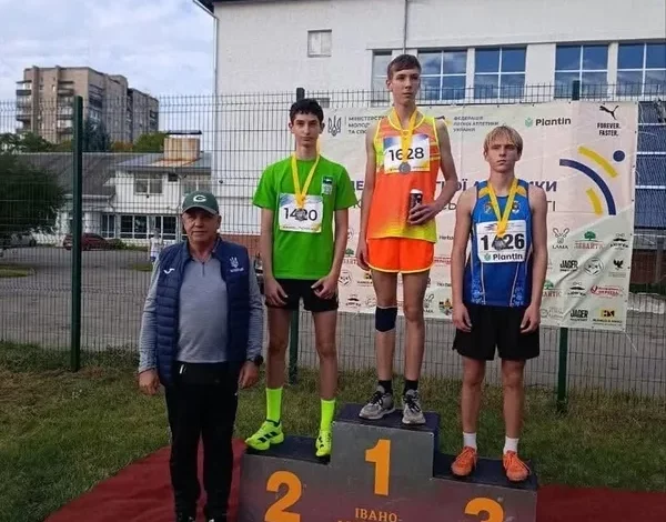 Юні легкоатлети Львівського коледжу спорту вибороли чотири медалі чемпіонату України