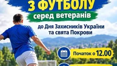 У Трускавці проведуть благодійний ветеранський футбольний турнір