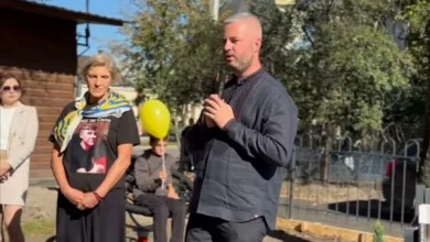 У Жовкві відкрили оновлений дитячий майданчик на честь Олександра Ткаченка