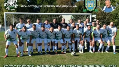 ФК «Городок» став чемпіоном Ліги ветеранів Львівщини 40+
