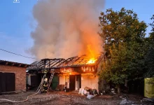 У Кам’янці-Бузькій під час пожежі в господарській будівлі врятували тварин і гараж