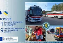 У вересні зі Львова за кордон медично евакуювали 61 пацієнта