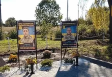 У селі Кути відкрили Алею Героїв на честь полеглих захисників