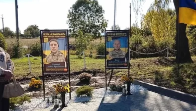 У селі Кути відкрили Алею Героїв на честь полеглих захисників