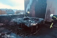 У Львові загасили пожежу на терасі житлового будинку