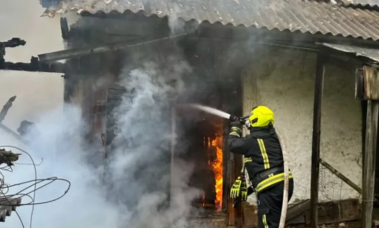 У селі Глуховичі Львівського району сталася пожежа в житловому будинку