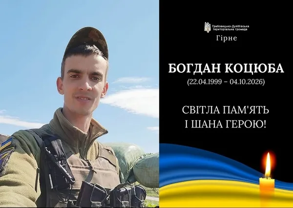 У Грабовецько-Дулібівській громаді зустрінуть на щиті Богдана Коцюбу