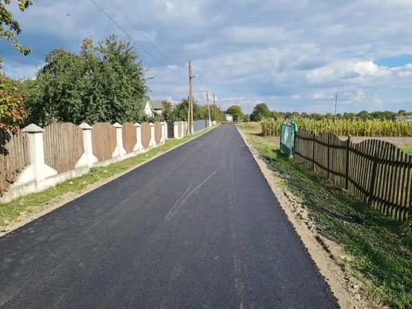 У селі Великополе завершили капремонт вулиці Садової