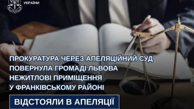 Апеляційний суд повернув громаді Львова нежитлові приміщення у Франківському районі