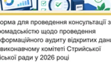 Стрийська міська рада збирає онлайн-пропозиції щодо аудиту відкритих даних у 2026 році