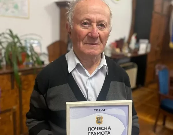82-річний ветеран спорту Михайло Василів зі Стрийщини став чемпіоном світу