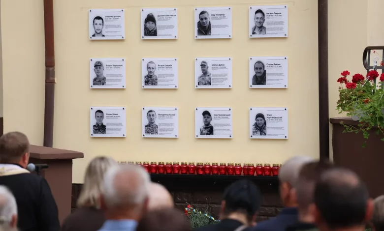 У Львові встановлять 11 меморіальних таблиць на честь полеглих захисників