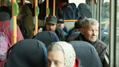 У Львові «Автобус турботи» відвіз до притулку сімох бездомних