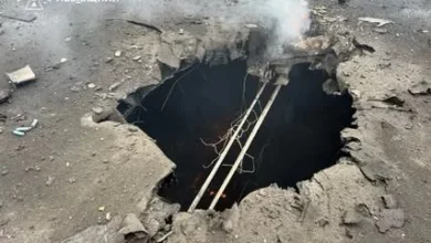 На Львівщині ліквідували пожежу в складській будівлі після російського удару