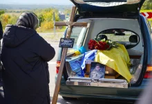 Дрогобицька громада зустріла полеглого захисника Андрія Ровинського