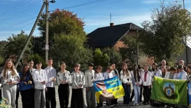 Олексицька гімназія увічнила пам’ять Миколи Хомина та Назарія Дуркота