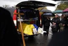 Дрогобицька громада зустріла полеглого захисника Мирослава Яворського