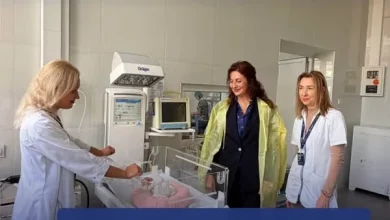 Клініка «Мати та дитина» отримала нову реанімаційну систему для немовлят