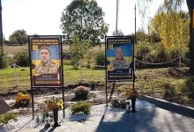 У Кутах Буської громади відкрили Алею Героїв на честь чотирьох полеглих захисників