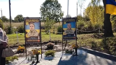 У Кутах Буської громади відкрили Алею Героїв на честь чотирьох полеглих захисників