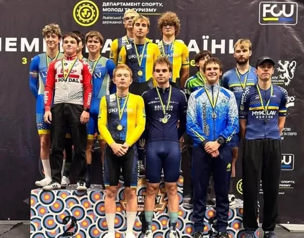 Спортсмени Львівського фахового коледжу спорту вибороли 34 медалі на треку у Львові