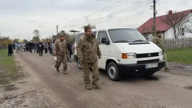 Белзька громада попрощалася із Захисником України Михайлом Бігуном