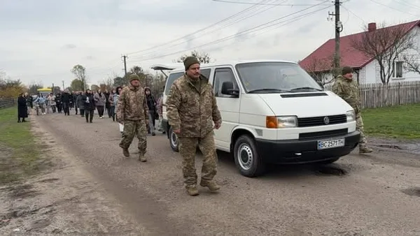 Белзька громада попрощалася із Захисником України Михайлом Бігуном
