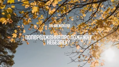 На Львівщині оголосили високу пожежну небезпеку 4–8 жовтня