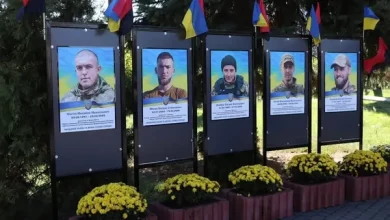 У Великих Мостах освятили нові стели на Алеї Героїв