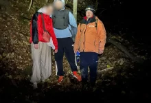 На Львівщині знайшли двох туристів, які заблукали під час сходження на Парашку