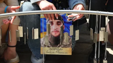 У центрі Львова «Місце надії» нагадує про 860 полонених і зниклих безвісти захисників